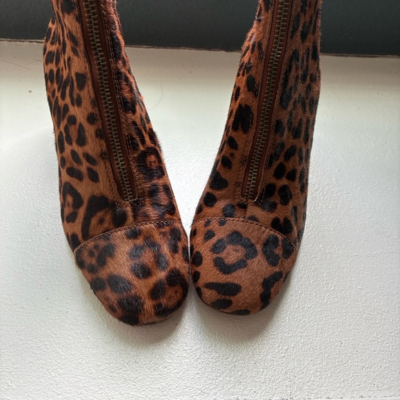 Madewell Leopard Print Ankle Boots - Picture 5 of 9